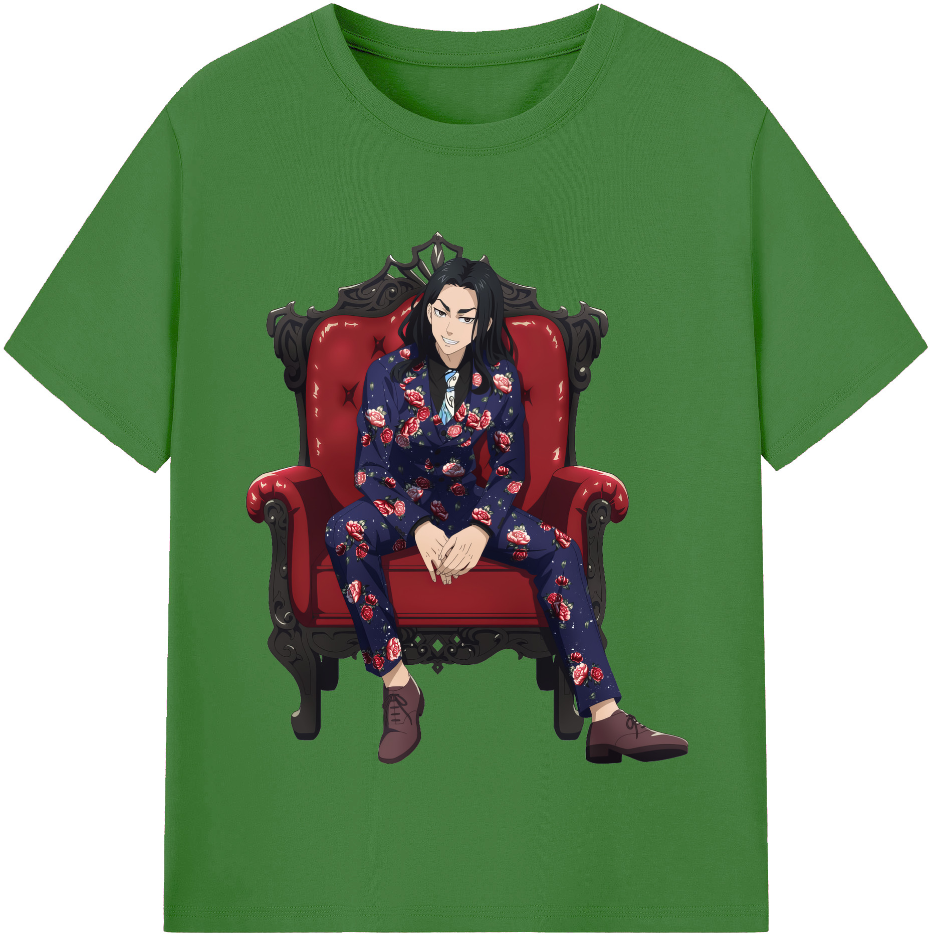 （画像用） 東京リベンジャーズ Tokyo Revengers レディースカジュアルプリントTシャツ（綿100％）